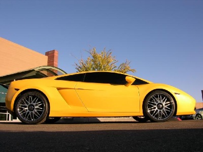 Automotive Window Tinting Phoenix AZ Lamborghini Yellow