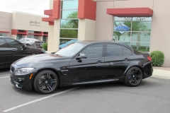 Automotive Window Tinting Glendale AZ Black BMW