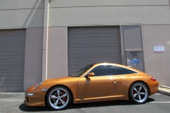 Automotive Window Tinting Phoenix AZ Yellow Porsche