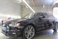 Clear Bra Installation Peoria AZ Black Audi
